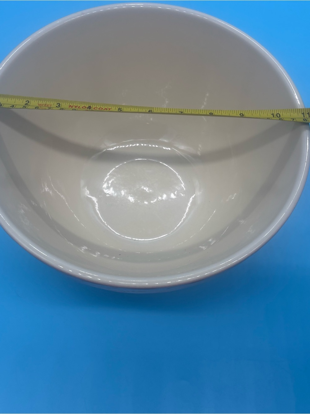 Longaberger American Craft Paprika 11 x  6 Mixing Bowl - Picture 10 of 13